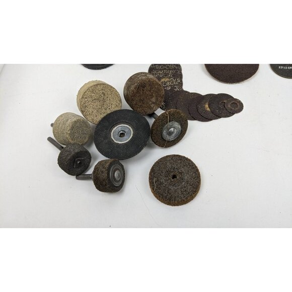Sanding Wheels Grinding Wheels Vintage Large Mixed Lot Mixed Brands - Picture 8 of 8
